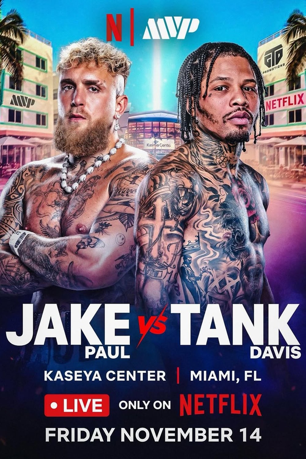 Jake Paul vs. Tank Davis