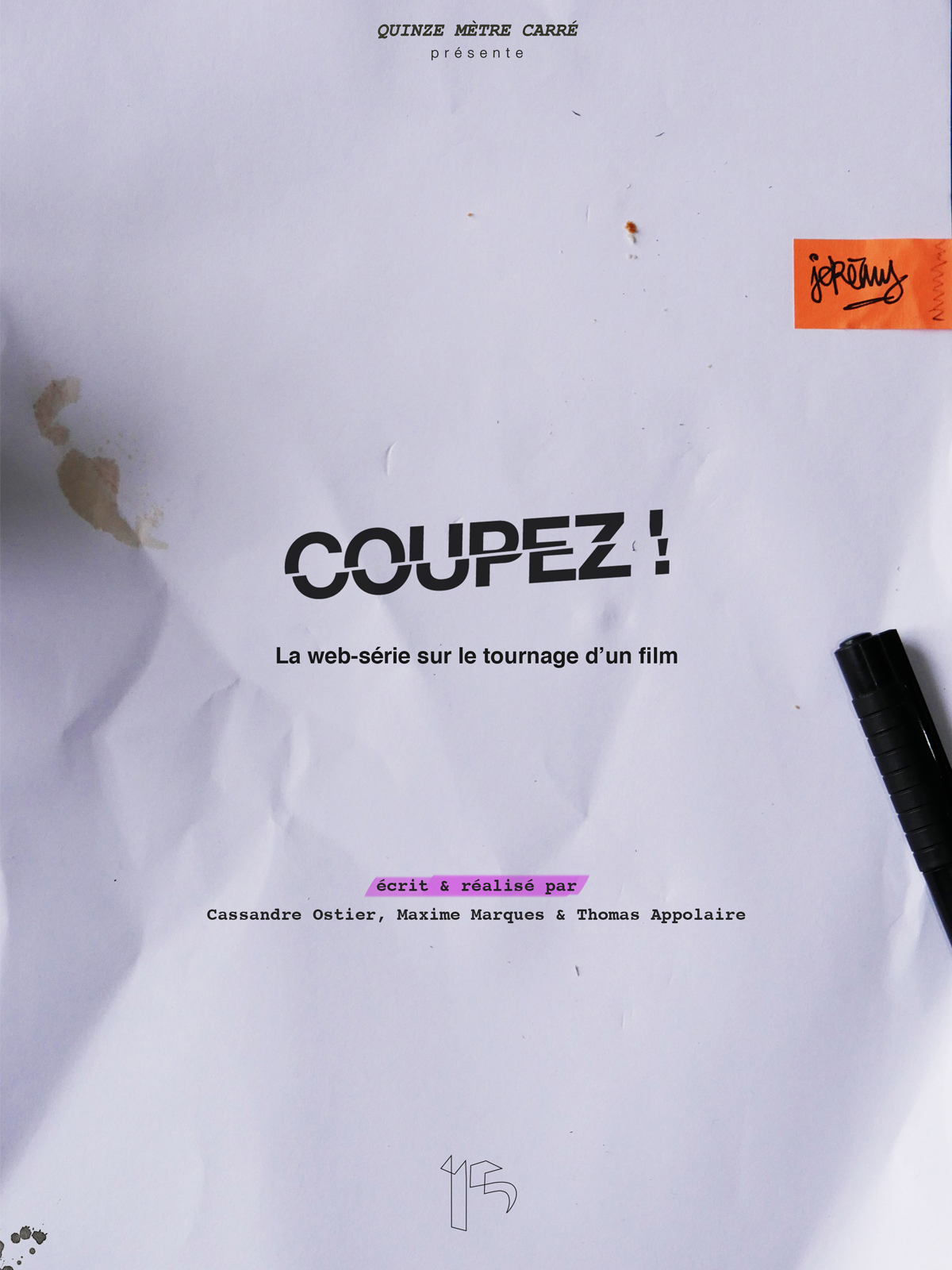 Coupez ! saison 1 épisode 3 Coupez ! saison 1 épisode 3